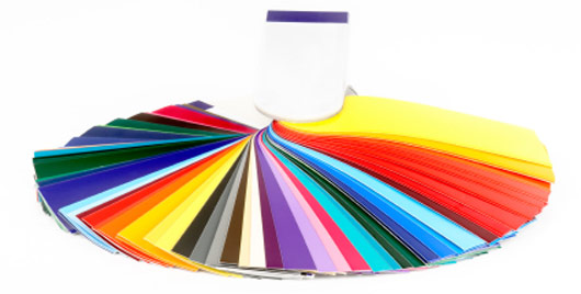 Wide selection of colours